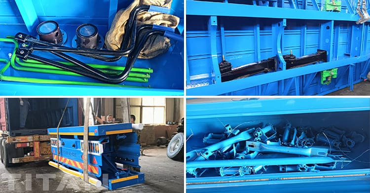 3 Axle 40 Foot Flatbed Semi Trailer for Sale Manufacturers in Dominican