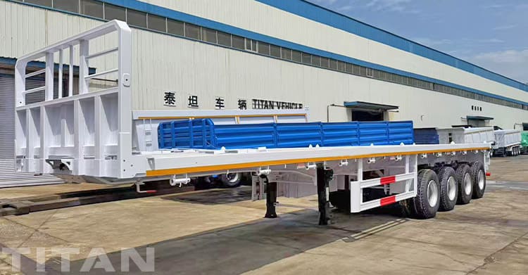 3 Axle Flatbed Semi Trailer for Sale in Zimbabwe
