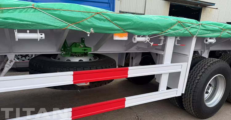 3 Axle Flatbed Semi Trailer for Sale in Zimbabwe