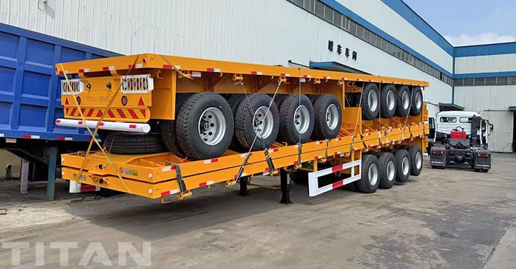 4 Axle Flatbed Trailer for Sale Near Me in Jamaica
