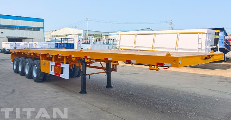 4 Axle Flatbed Trailer for Sale Near Me in Jamaica