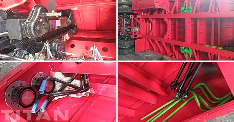 3 Axle 40 Foot Flatbed Semi Trailer for Sale in Mali