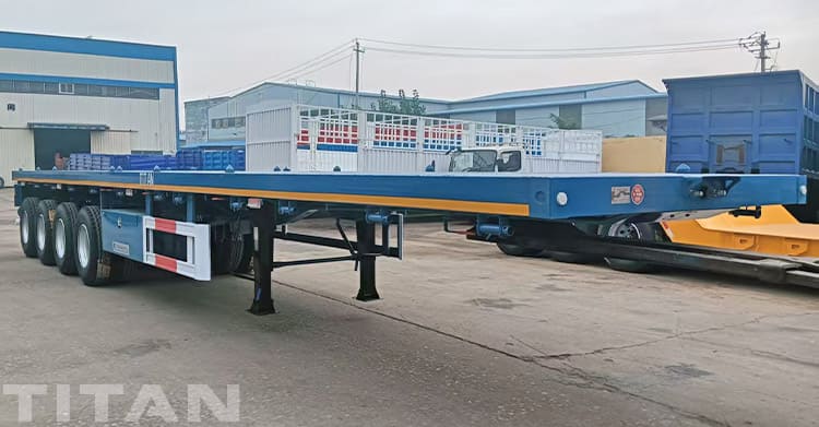 4 Axle Flatbed Trailer for Sale Near Me in Côte d'Ivoire