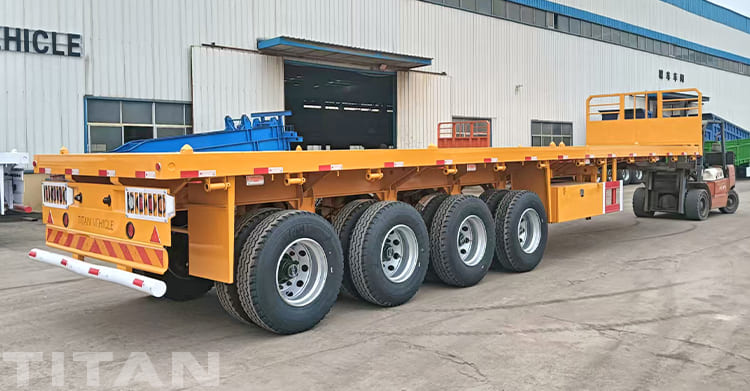 20 40 Foot Flatbed Trailer for Sale in Congo