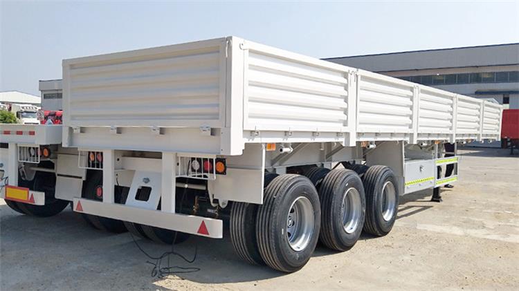 3 Axle Sidewall Trailer Only USD9300 Now