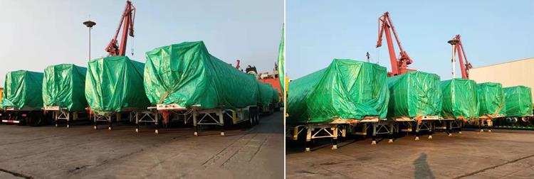 40000 Liters Palm Oil Tanker Trailer with 4 Compartments