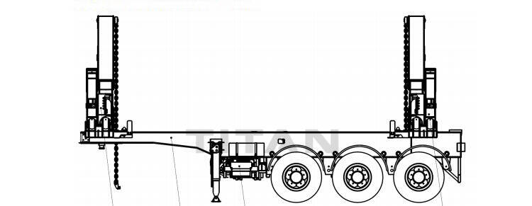 20ft side lifter trailer