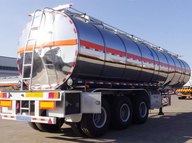 stainless steel tanker trailer