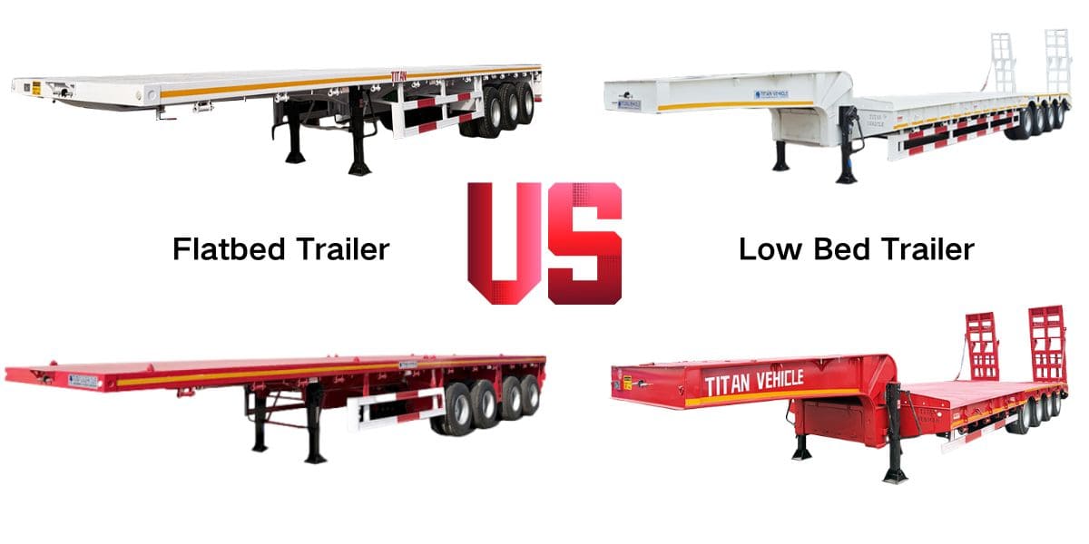 Semi Low Bed Trailer for Sale in Guyana