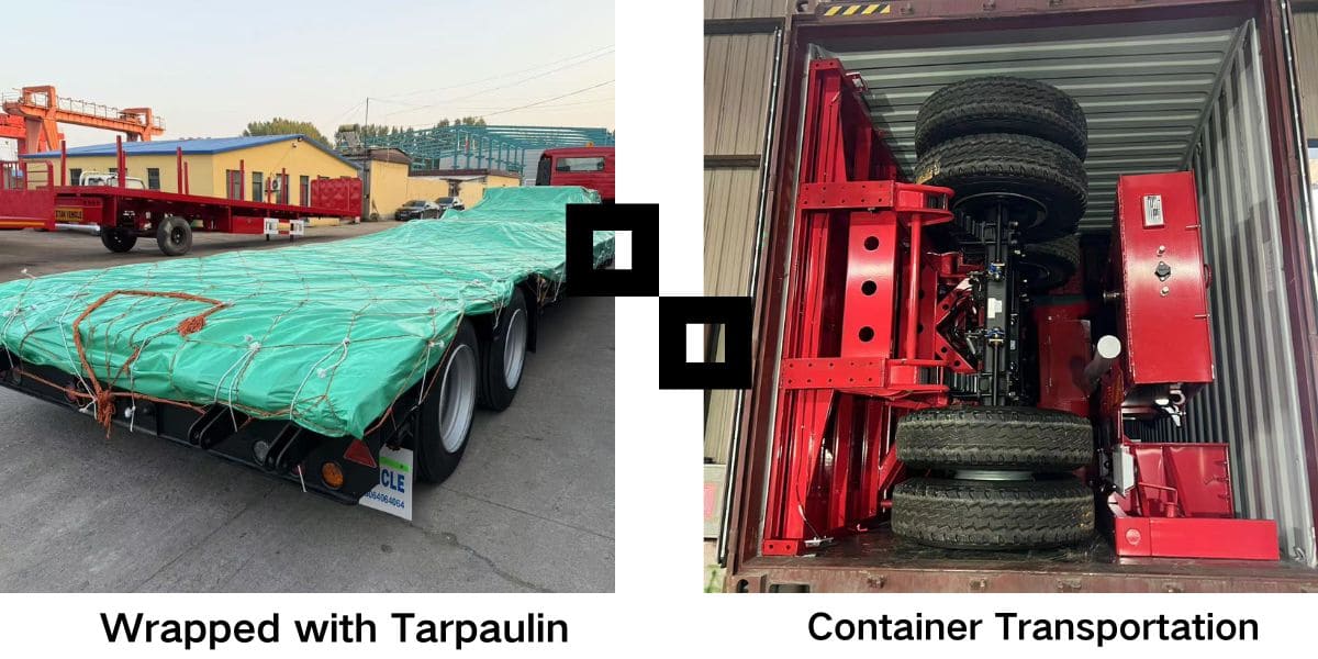 Semi Low Bed Trailer for Sale in Guyana