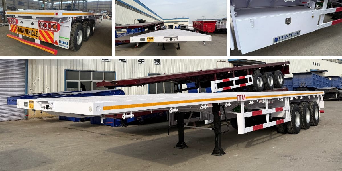 3 Axle Flatbed Trailer Price in Guyana