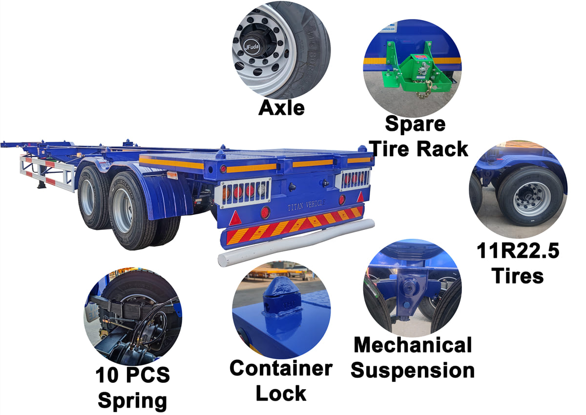 What Are the Advantages of Using a Skeleton Semi Trailer for Container Transport?