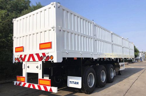 China Side Wall Semi Trailer for Sale - TITAN Vehicle