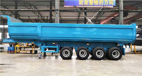 Hydraulic 4 Axle Tipping Trailer Price in Tanzania Dares salaam