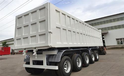 80 Ton Tipper Semi Trailer Price Manufacturer