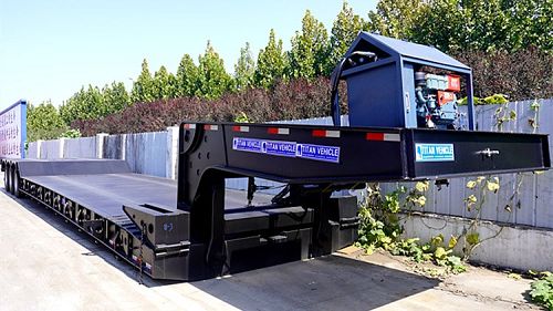 3 Line 6 Axle Lowboy Gooseneck Trailer for Sale in Ghana