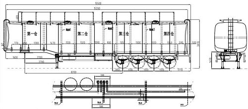 diesel semi trailer fuel tanks for sale by professional supplier titan vehicle