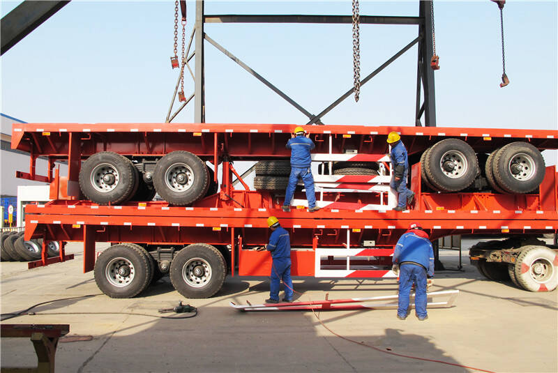 40 Ft Flatbed Semi Trailer For Sale In Mali