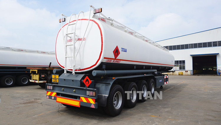 55000Lts 4 Axle Fuel Tanker Semi Trailer For Sale Prices