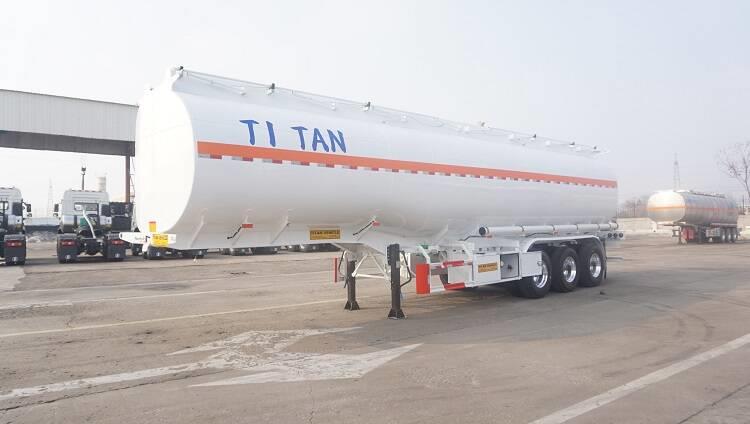 3 Axle 45000 Liters Fuel Tanker Trailer for Sale