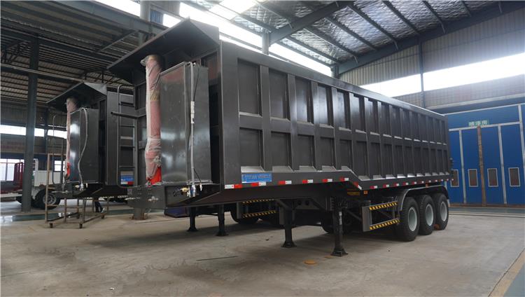 3 Axle 100 Ton Tipper Trailer
