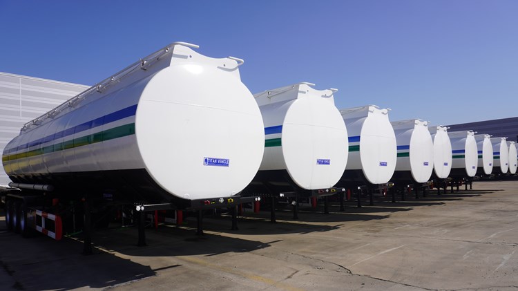 45000Liters Fuel Tanker Trailer