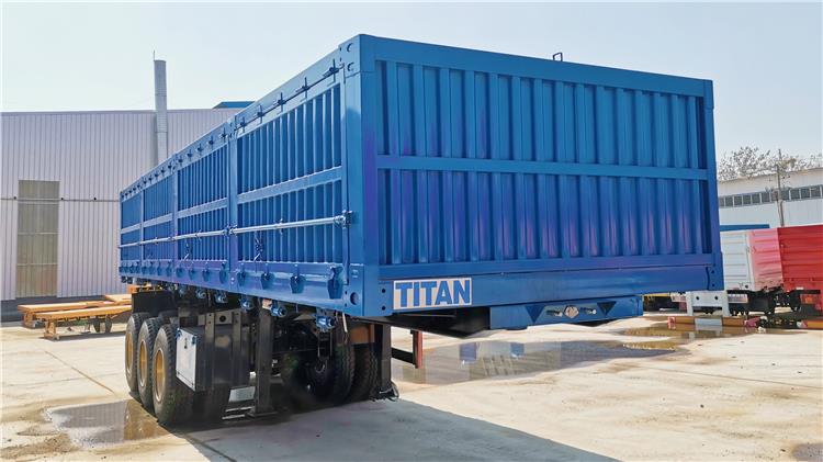 3 Axle Side Tipper Trailer