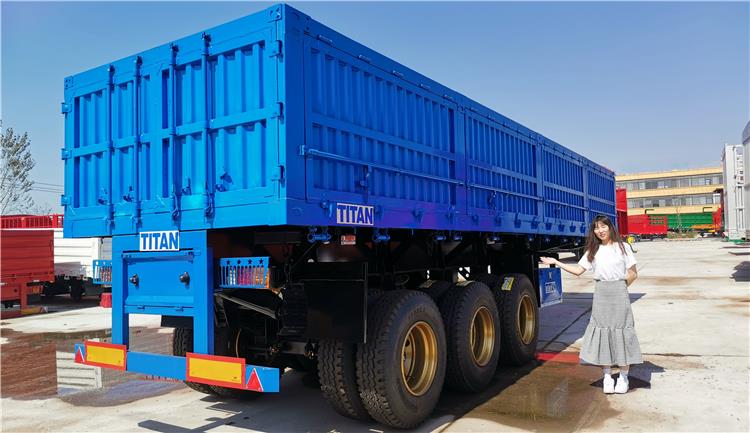 3 Axle Side Tipper Trailer
