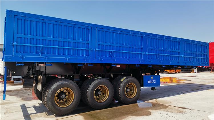 3 Axle Side Tipper Trailer