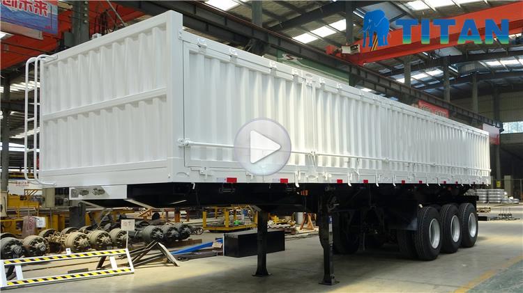 3 Axle Side Tipper Trailer