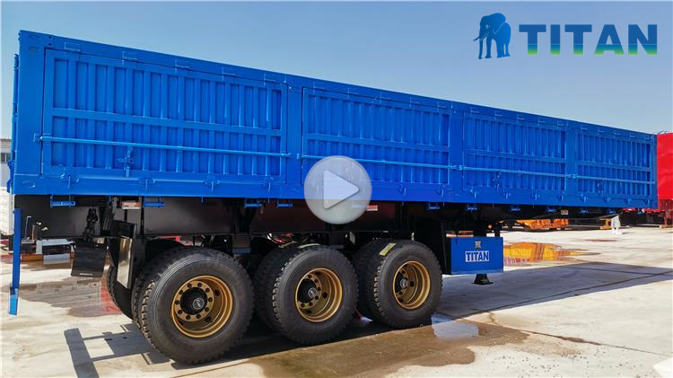 3 Axle Side Tipper Trailer