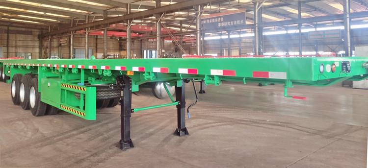 CIMC CHINA CIMC DongYue Tri Axle 40 Foot Flatbed Trailer for Sale Near Me