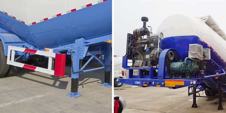 Dry Bulk Trailer | 30CBM Cement Bulker Truck Trailer for Sale-Tongya Auto