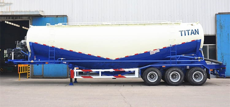 Cement Bulker Truck | 50 Ton Dry Bulk Trailer for Sale-Changhong