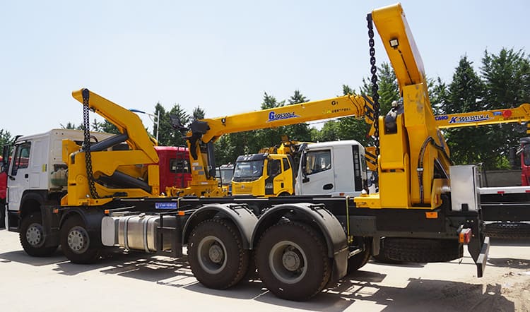 side loader truck