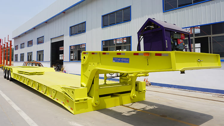 3 line 6 axles gooseneck trailer