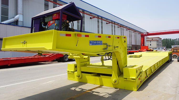 3 axles gooseneck trailer