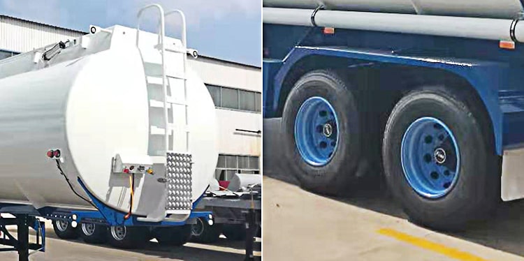 38000L Petrol Diesel Tanker Trailer