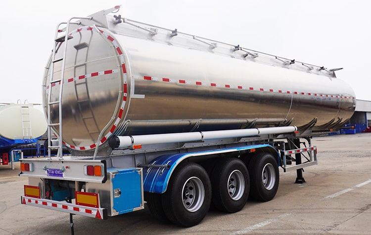 40000 ltrs aluminum tanker trailer