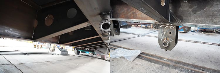 80T Tri Axle Low Loader Trailer