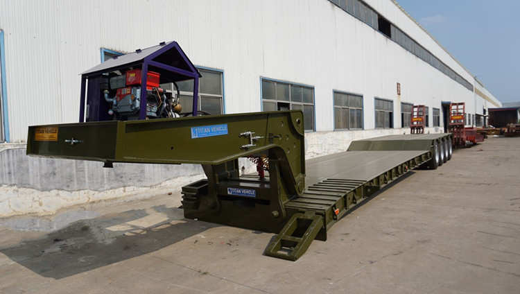 4 Axle Removable Gooseneck Trailer