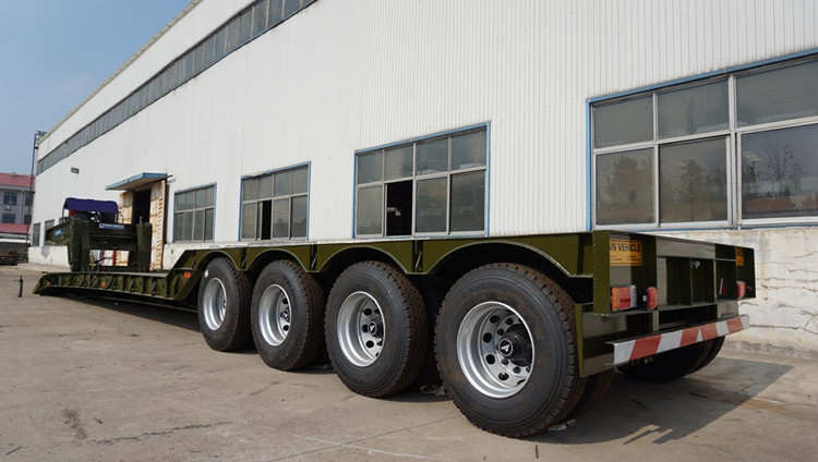 4 Axle Removable Gooseneck Trailer