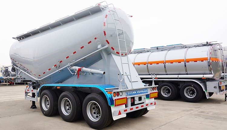 30M3 Dry Bulk Cement Trailer