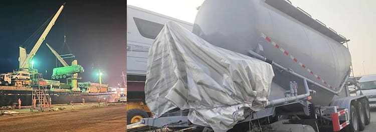 30M3 Dry Bulk Cement Trailer