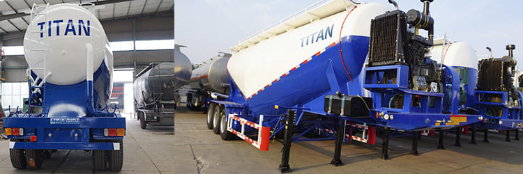 3 Axle 30CBM Cement Silo Semi Trailer for Sale