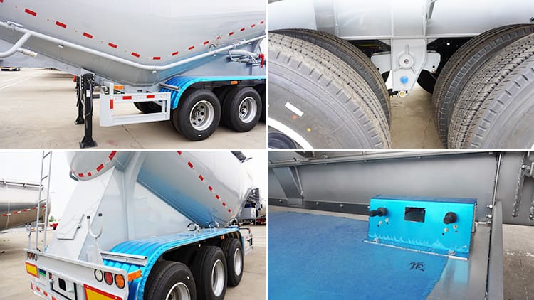 30M3 Dry Bulk Cement Trailer