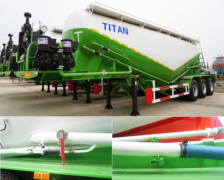 Cement Powder Tankers Trailer