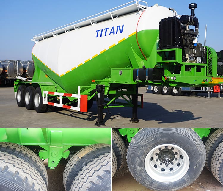 Cement Powder Tankers Trailer