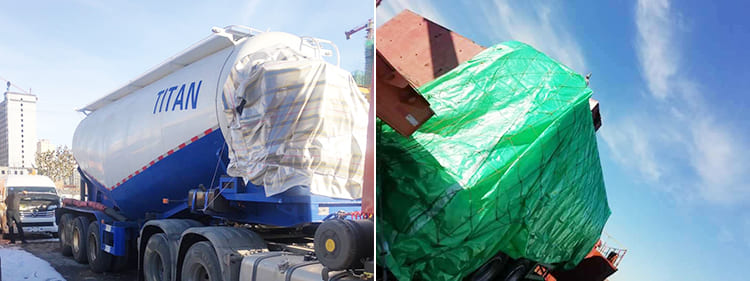 40CBM Dry Bulk Cement Tanker Trailer