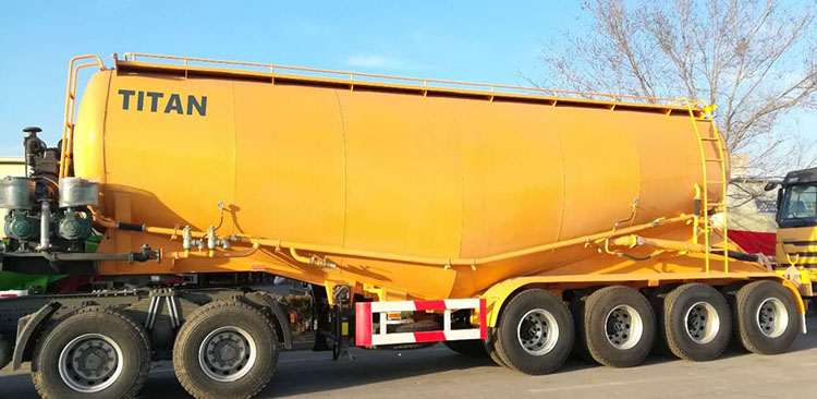 50 Ton Pneumatic Dry Bulk Tanker Trailer